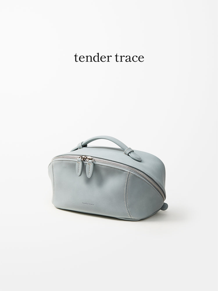 Soft Shell Cosmetic Bag - Cave Blue