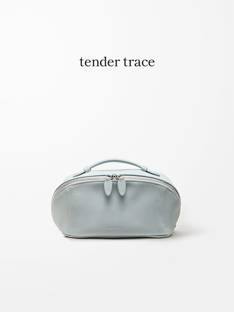 Soft Shell Cosmetic Bag - Cave Blue