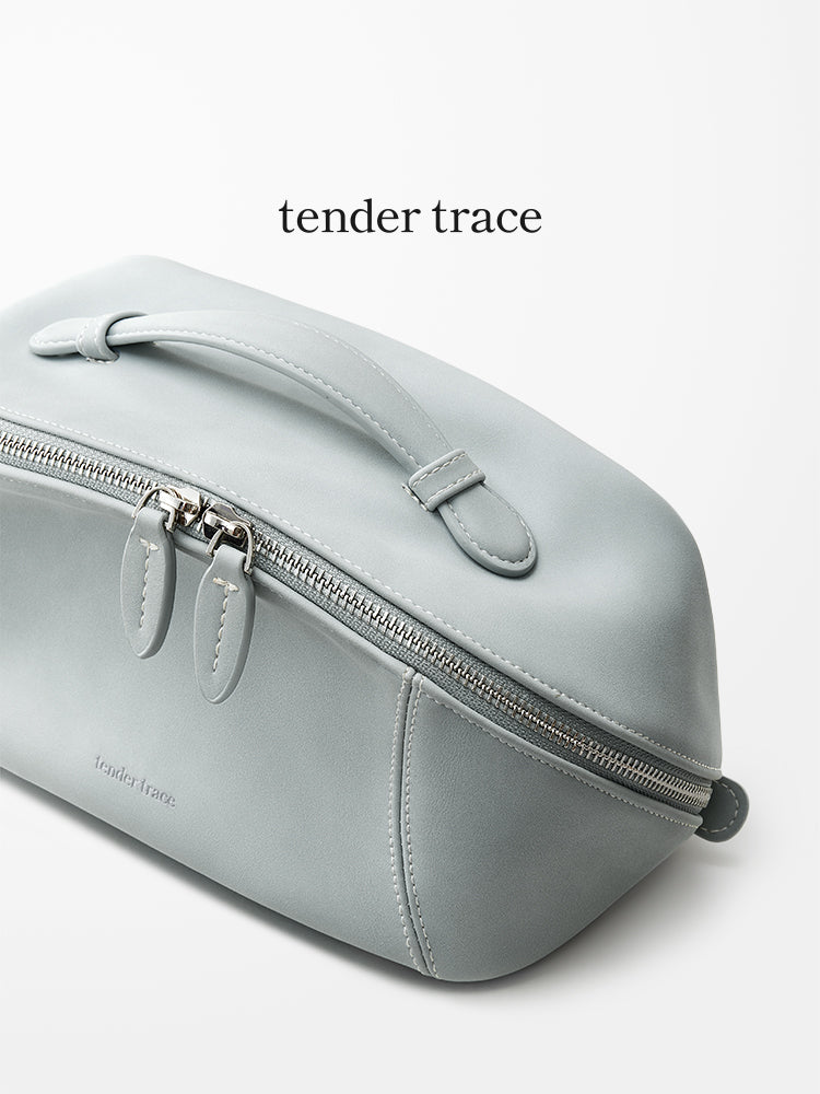 Soft Shell Cosmetic Bag - Cave Blue